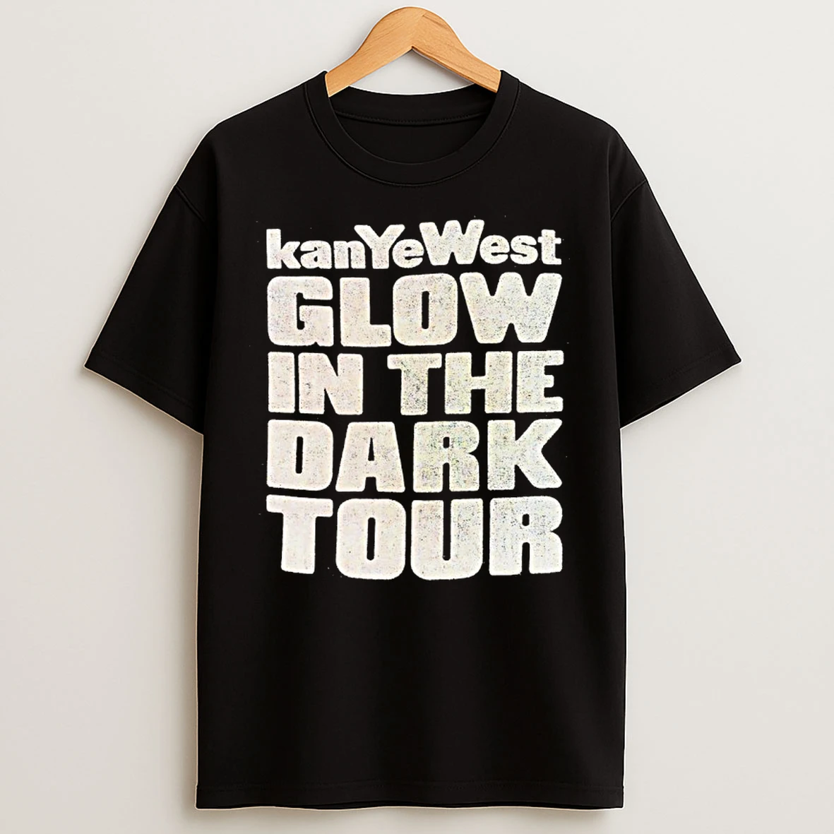 Classic Kanye West Glow In The Dark Tour T Shirts