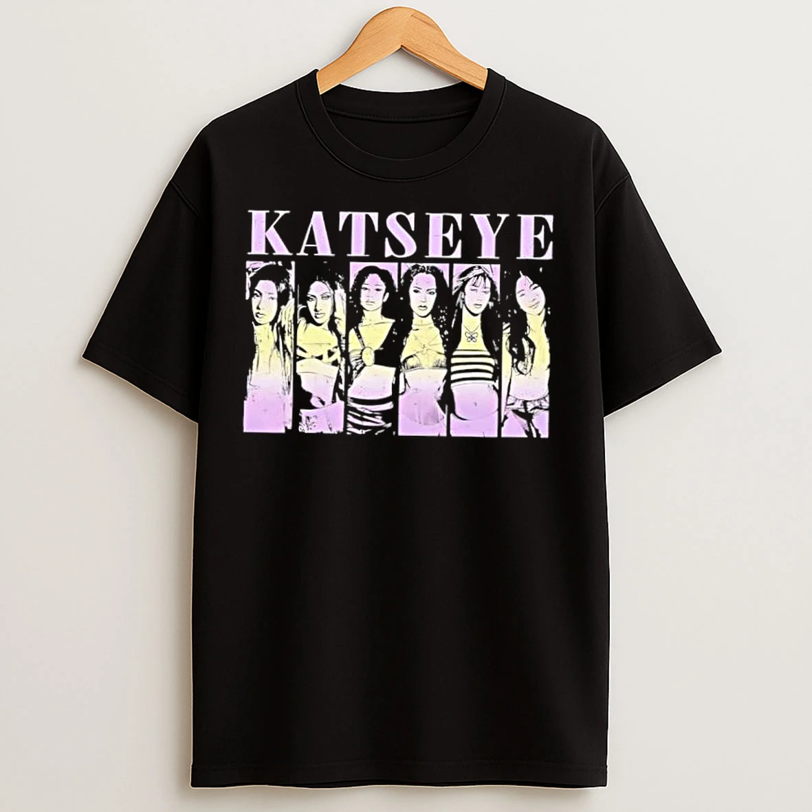 Classic Katseye Music Comfort Color Katseye Kpop Graphics T Shirts