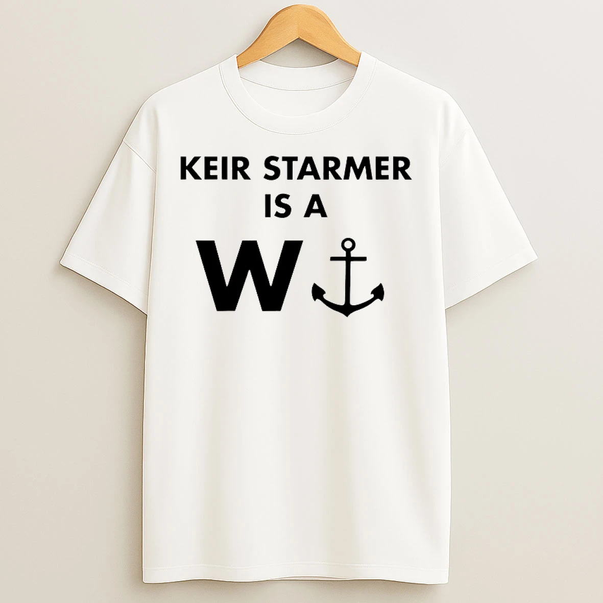 Classic Keir Starmer Is A W Anchor T Shirts