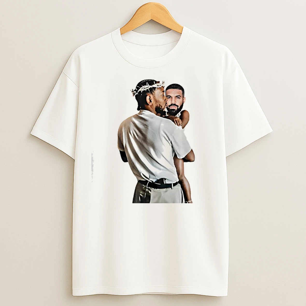 Classic Kendrick Lamar Holding Baby Drake T Shirts