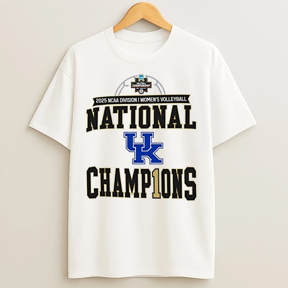 Classic Kentucky Wildcats 2025 Ncaa Di Volleyball National Champions Locker Room T Shirts