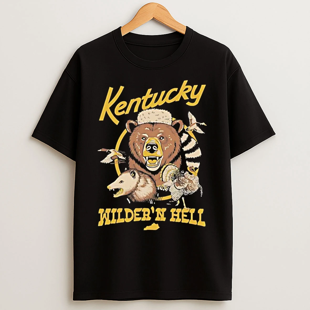 Classic Kentucky Wildern Hell T Shirts
