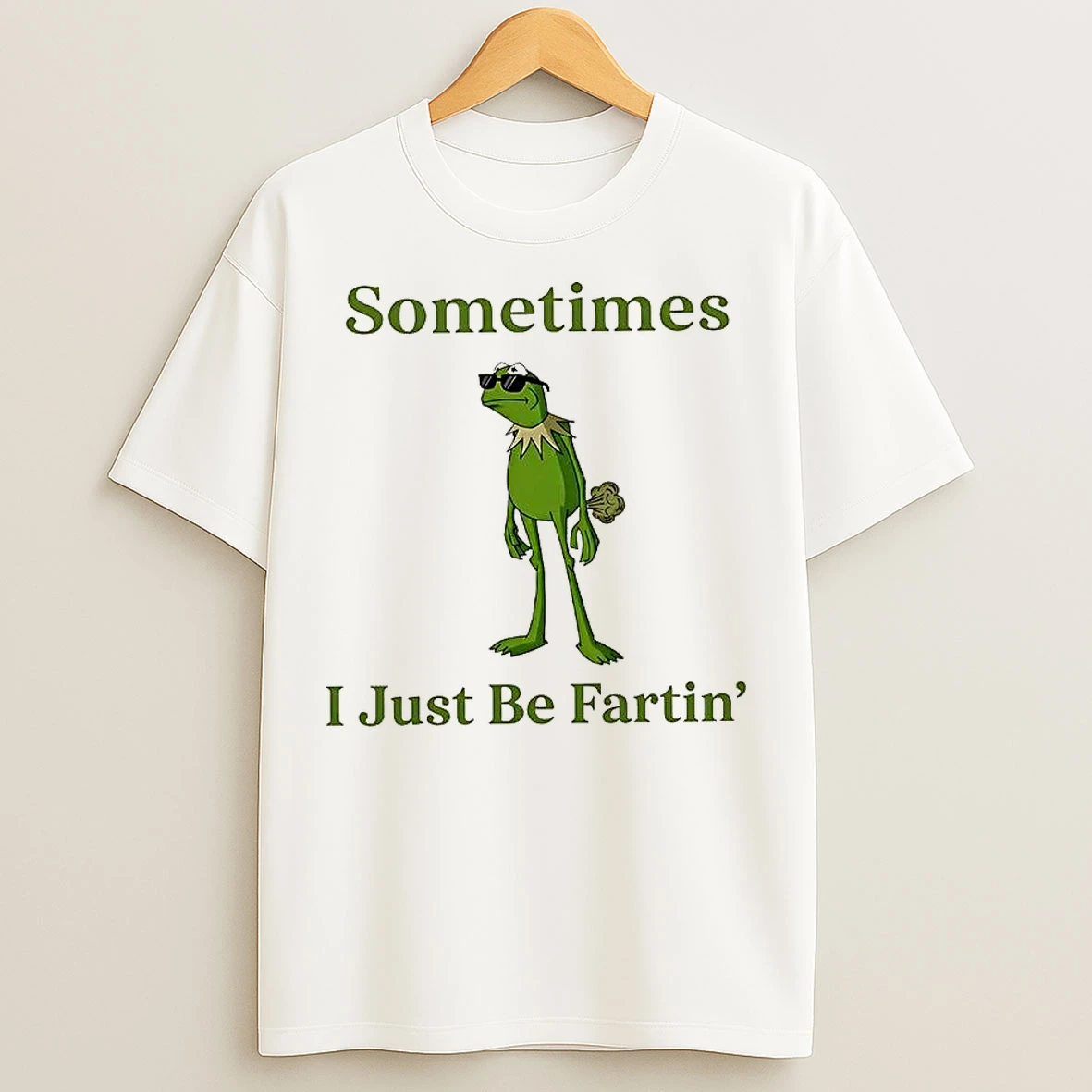 Classic Kermit The Frog Sometimes I Just Be Farting Meme T Shirts