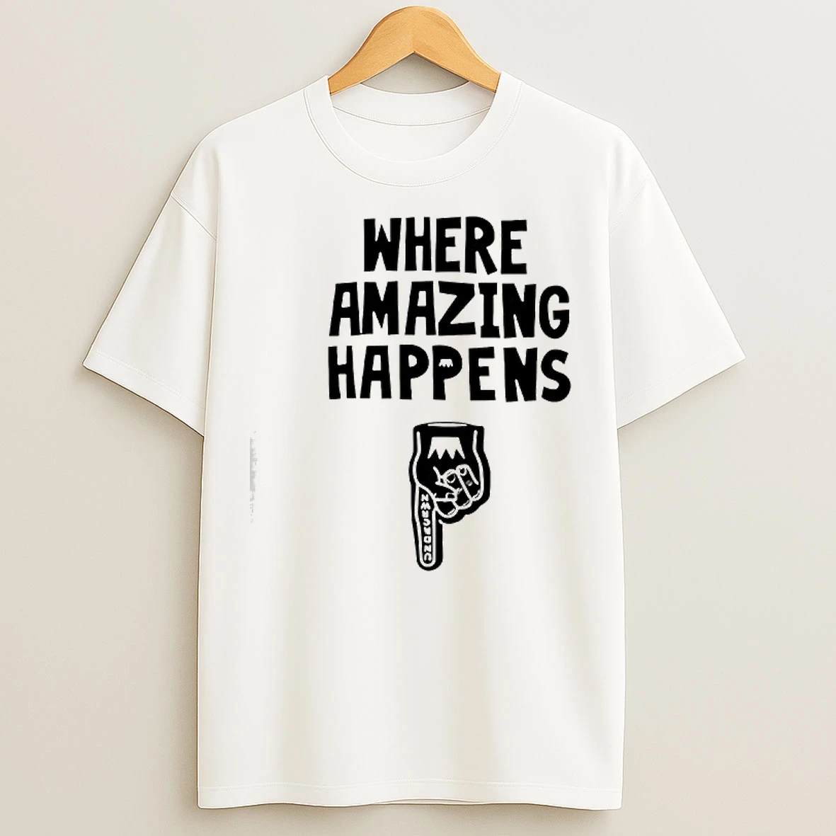 Classic Kevin Durant Wearing Where Amazing Happens T Shirts