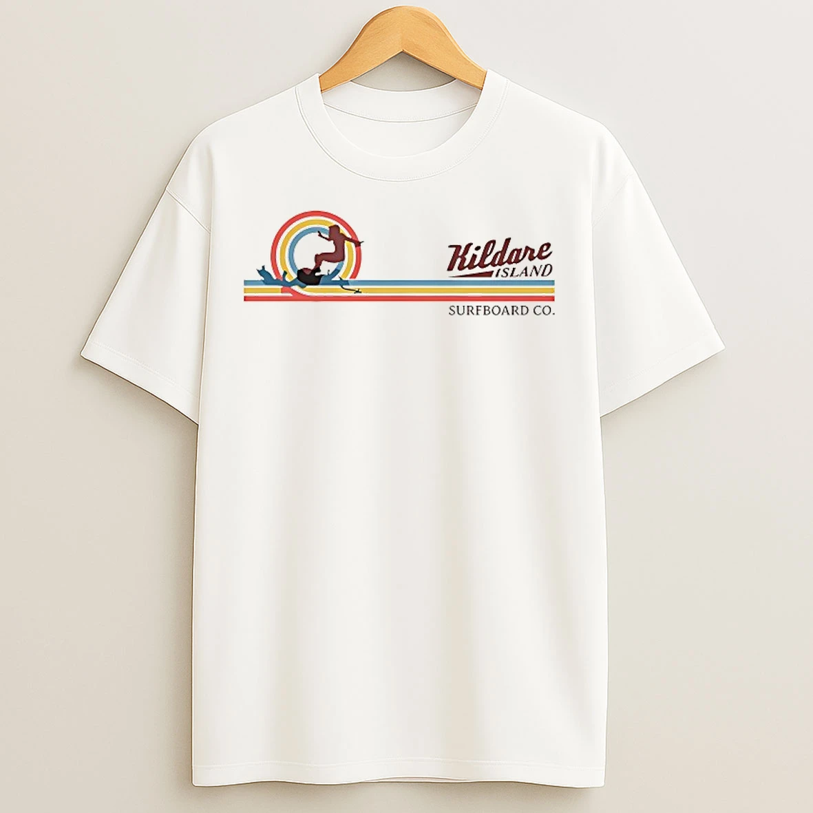 Classic Kiara Girl Surfing Kildare Island T Shirts