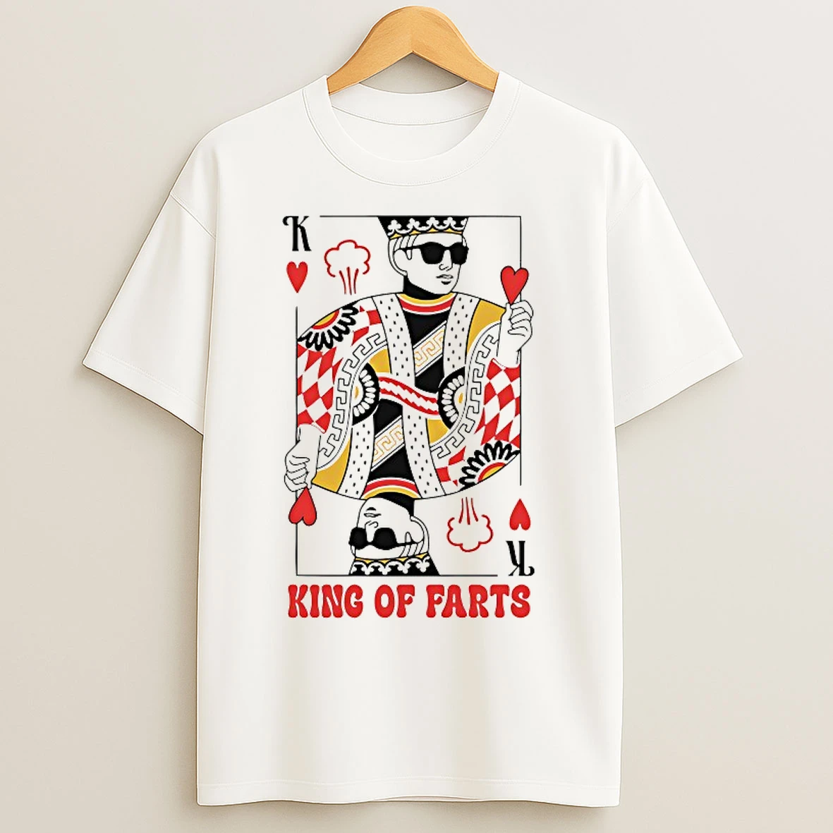 Classic King Of Farts T Shirts