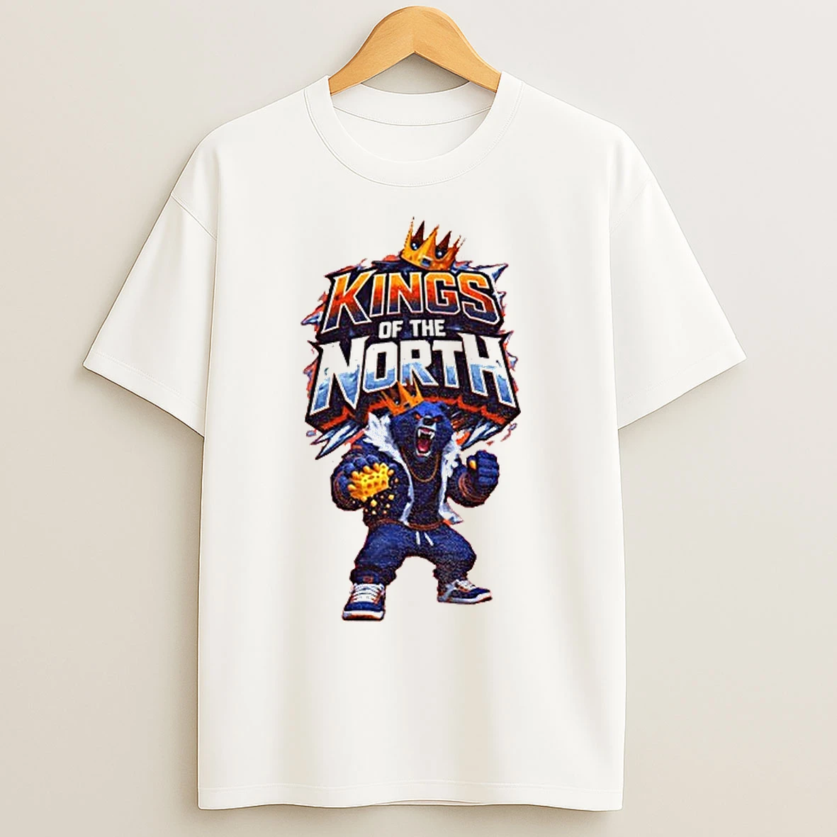 Classic Kings Of The North Chicago Bears Inspired T Shirts