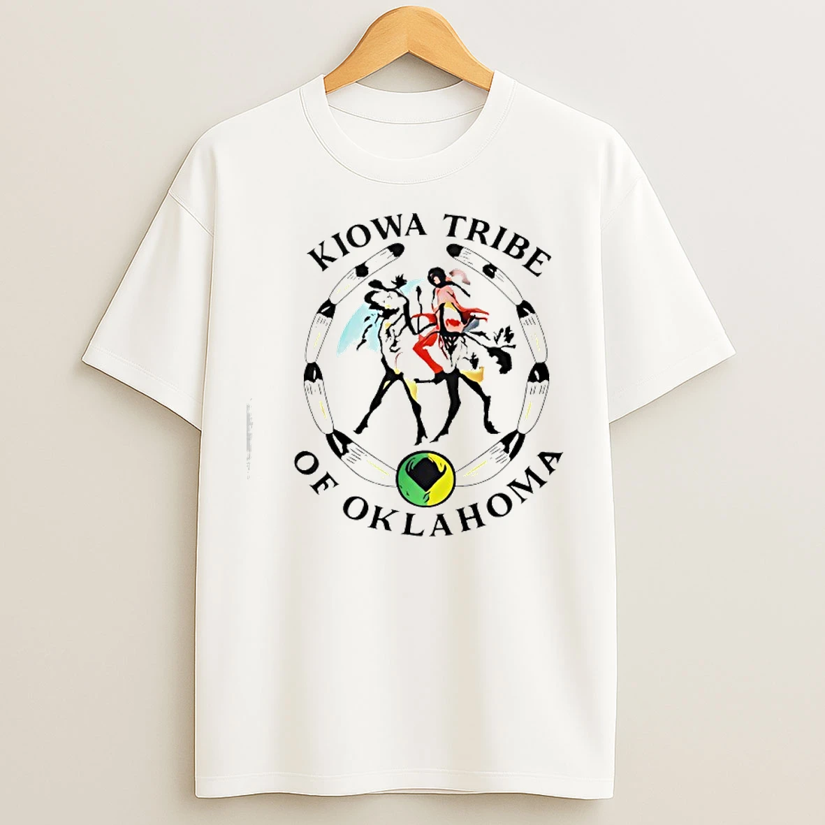 Classic Kiowa Tribe Of Oklahoma Graphic T Shirts