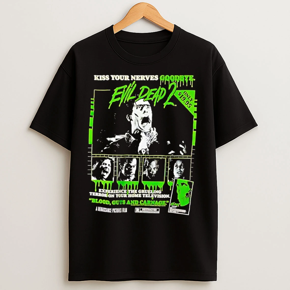 Classic Kiss Your Never Goodbye Evil Dead 2 T Shirts