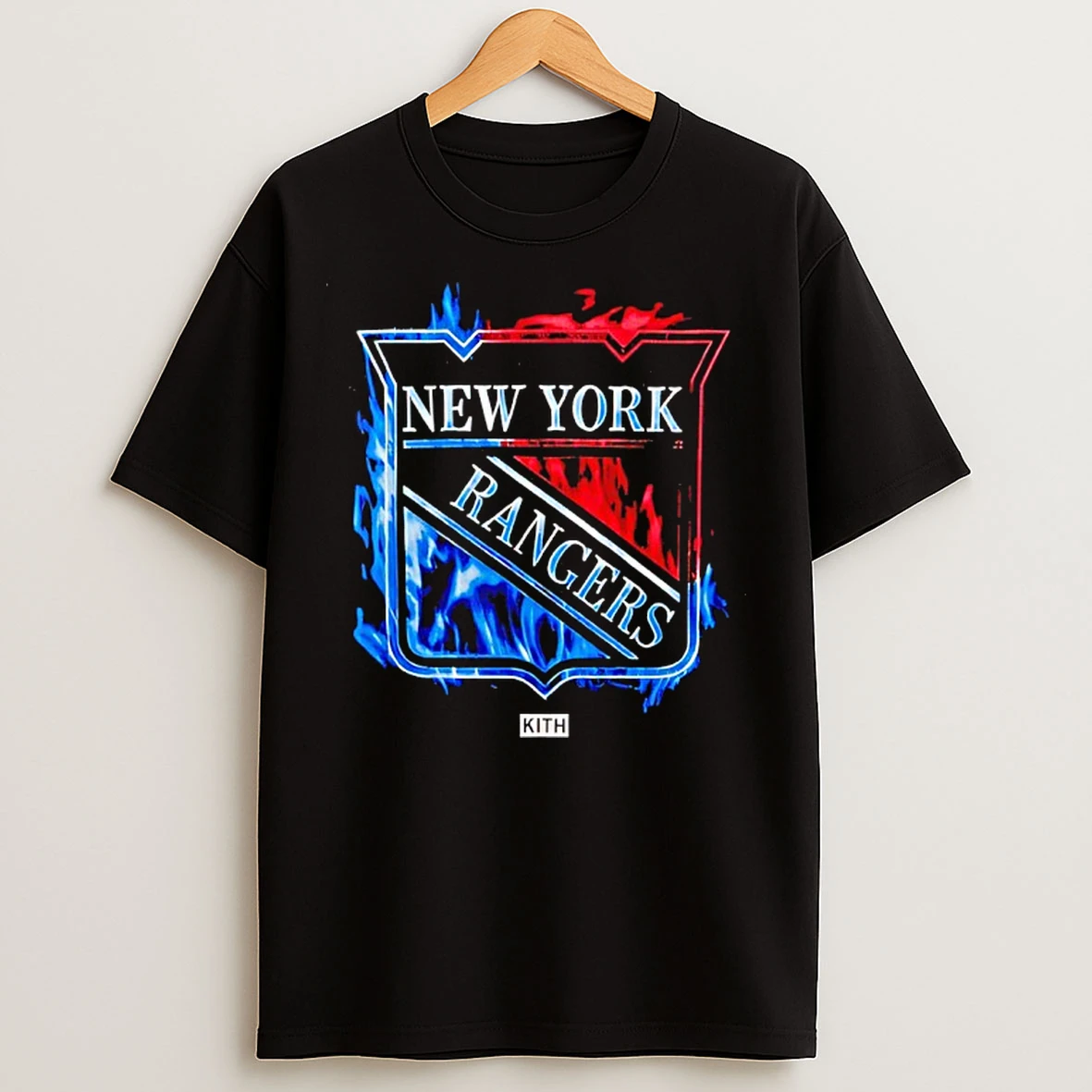 Classic Kith For The New York Rangers Fire Vintage Jones T Shirts