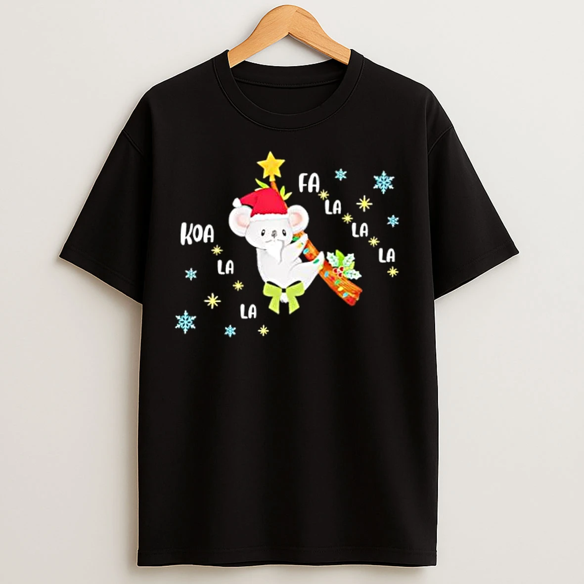 Classic Koala Fa La La La Christmas Stylish T Shirts