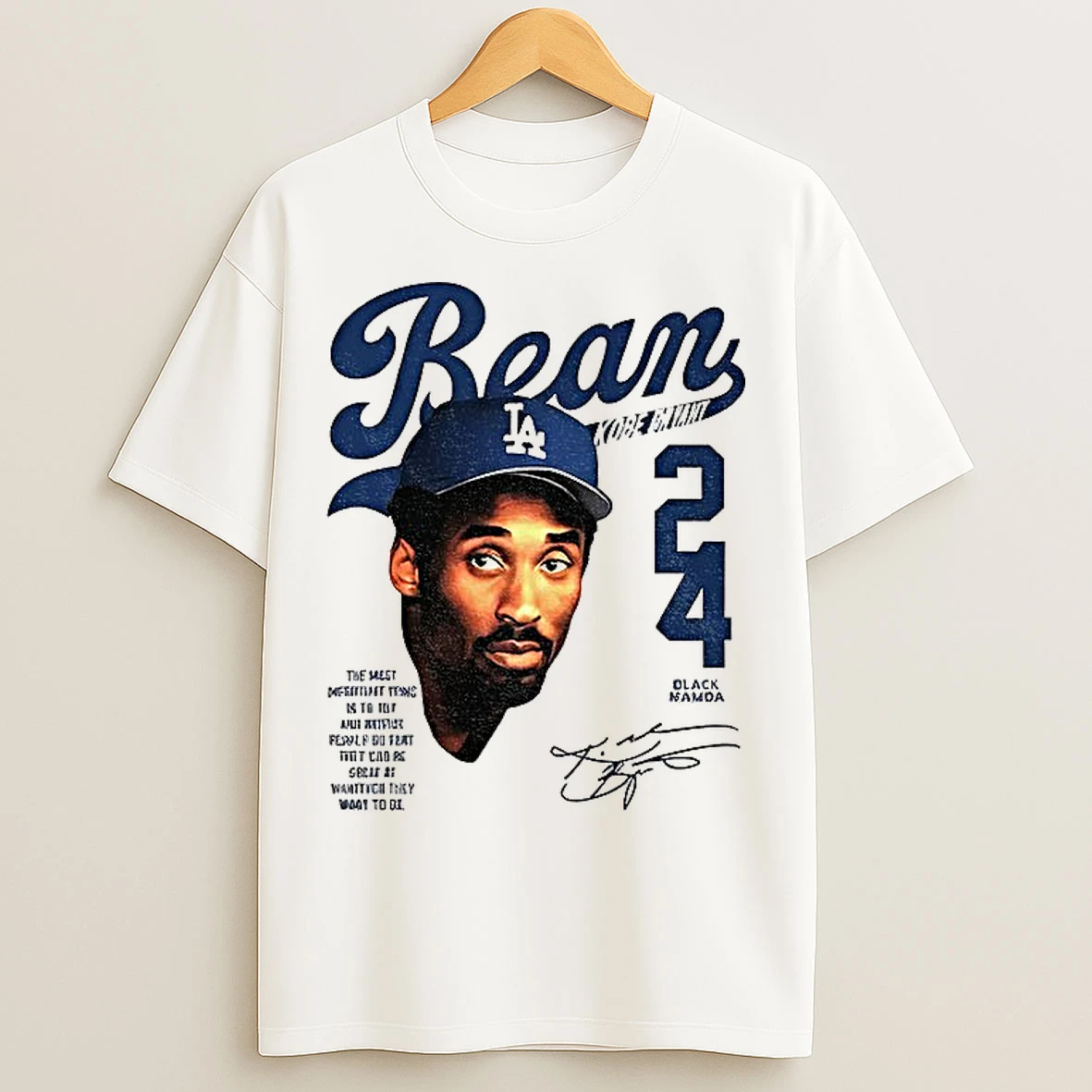 Classic Kobe Bryant Los Angeles Dodgers World Series Back To Back Champs 2024 2025 Signature T Shirts