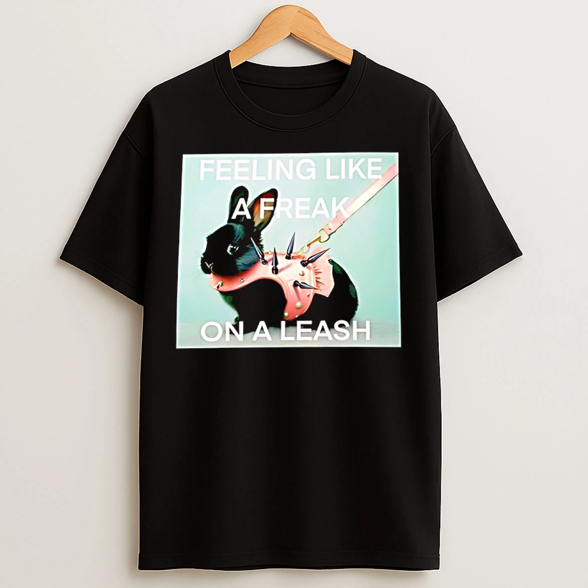 Classic Korn Feeling Like A Freak On A Leash Rabbit Graphic T Shirts