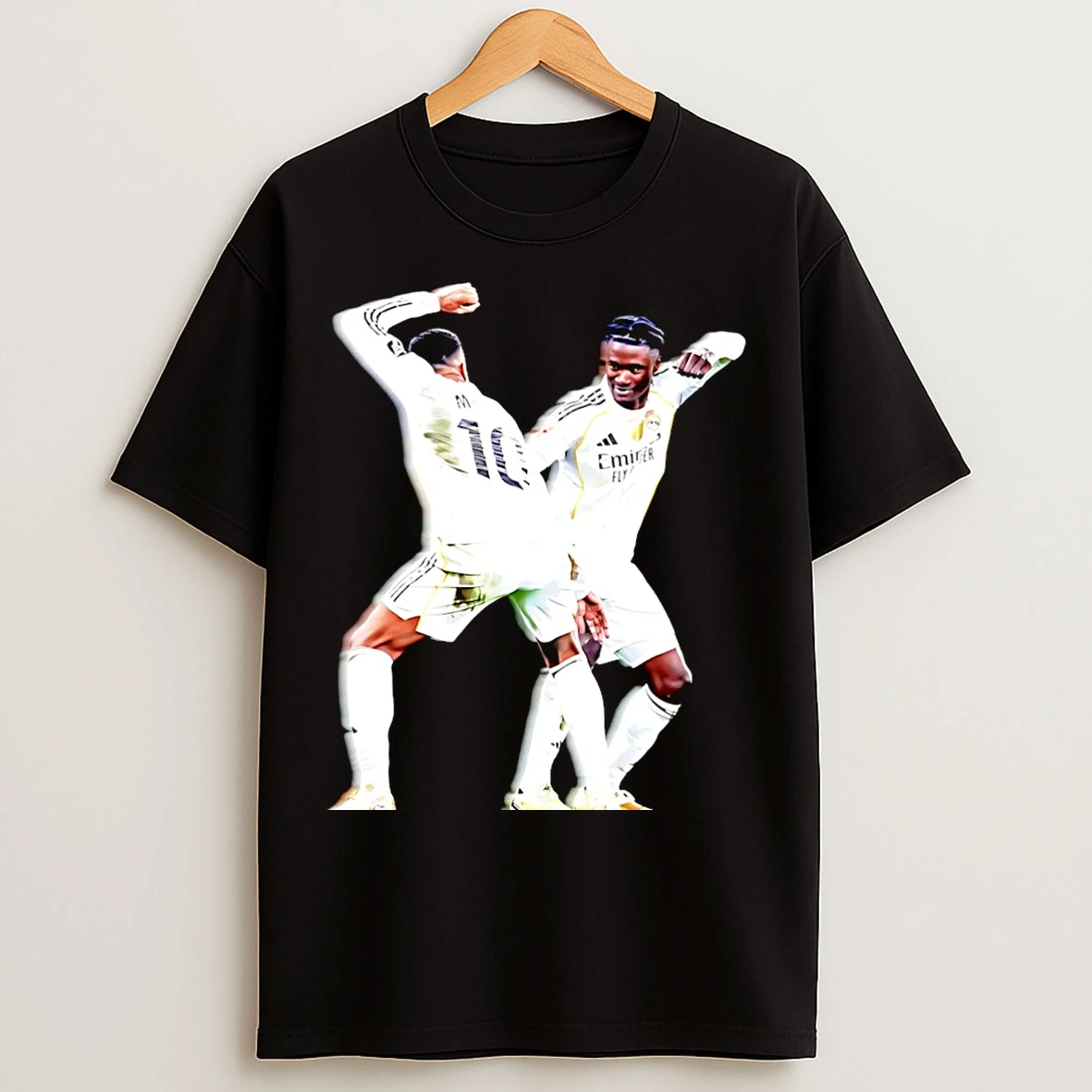 Classic Kylian Mbappe And Eduardo Camavinga Real Madrid 2025 Graphic Christmas T Shirts