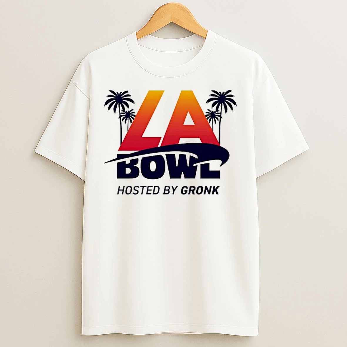 Classic La Bowl 2025 Hosted By Gronk Logo T Shirts