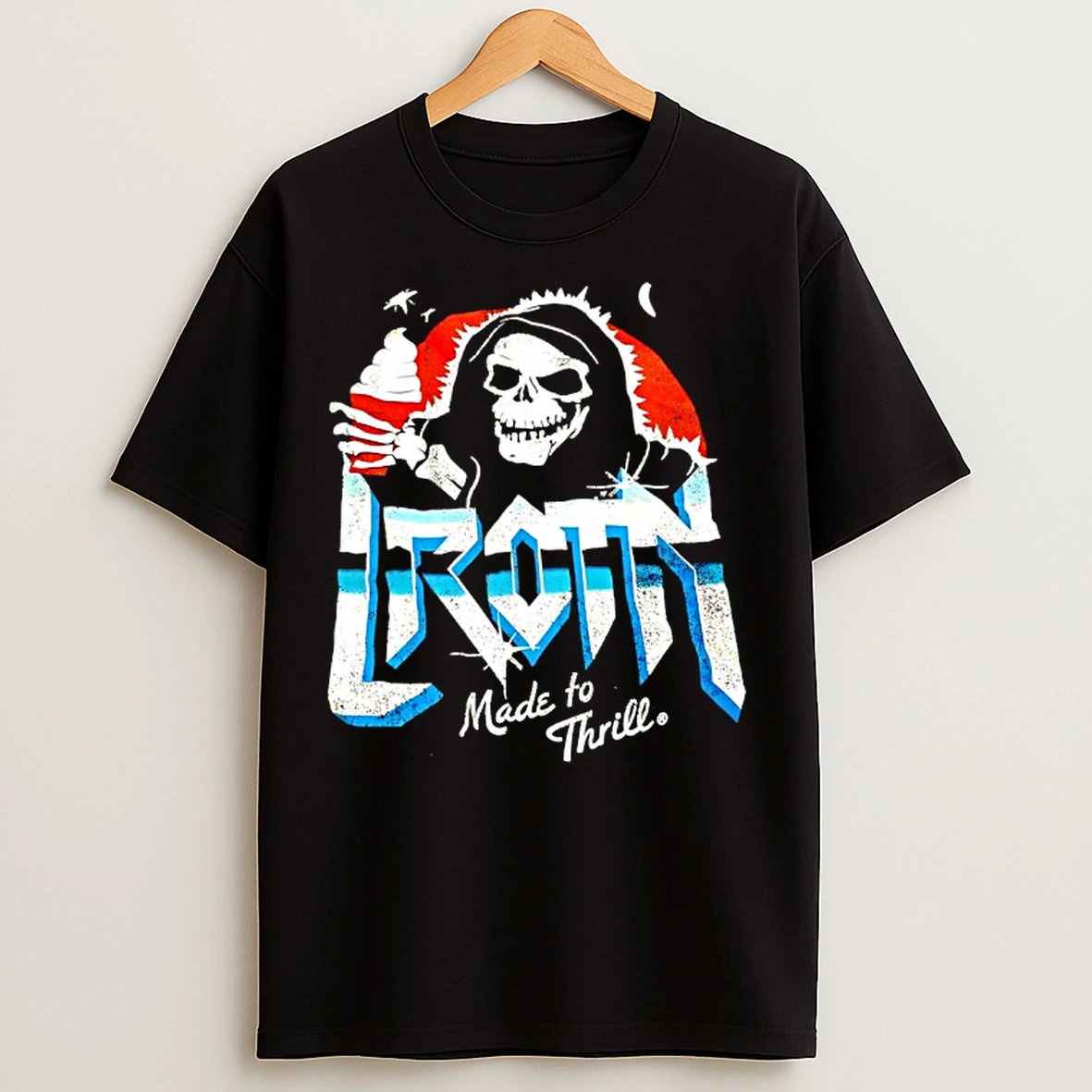 Classic Lrotn Last Ride Of The Night Made To Thrill Skeleton T Shirts