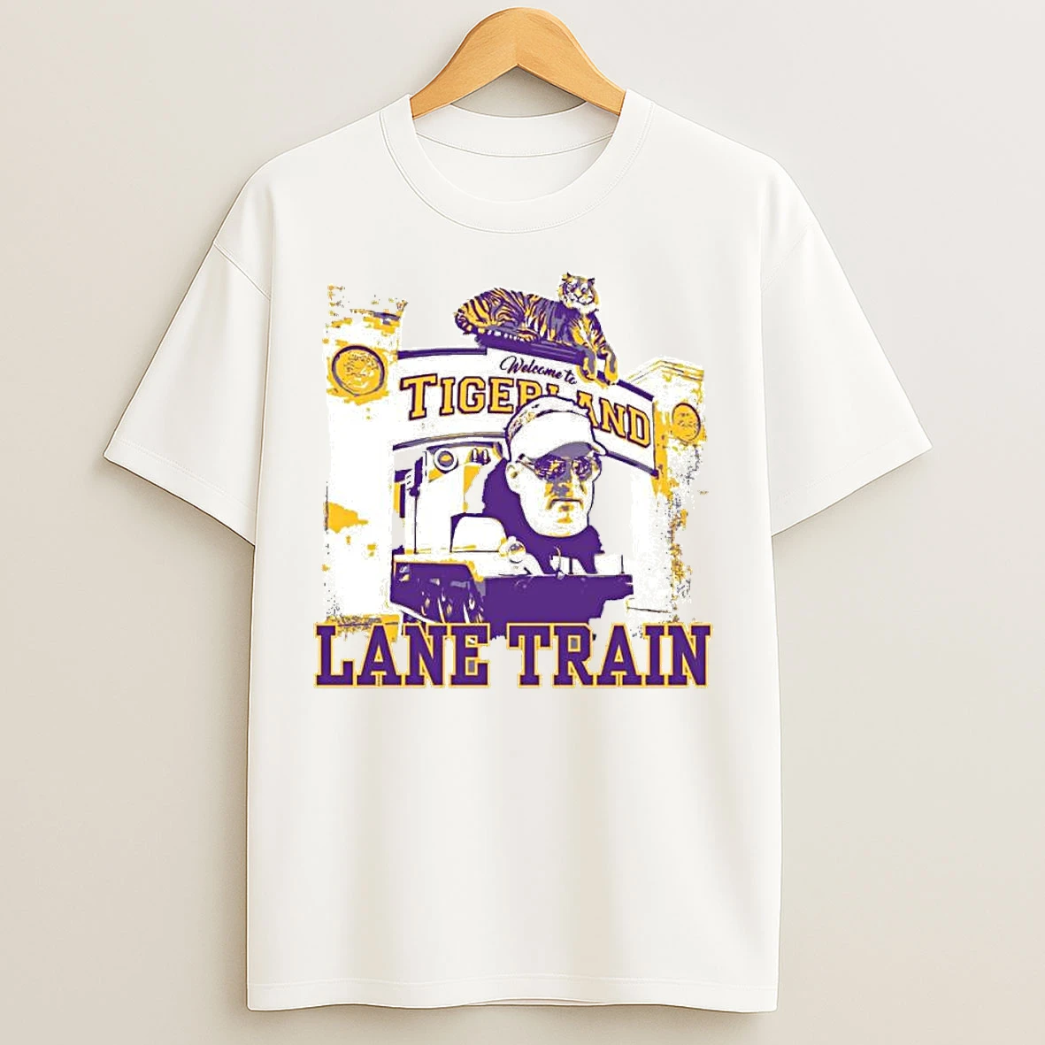 Classic Lsu Tigers Lane Train Tigerland T Shirts