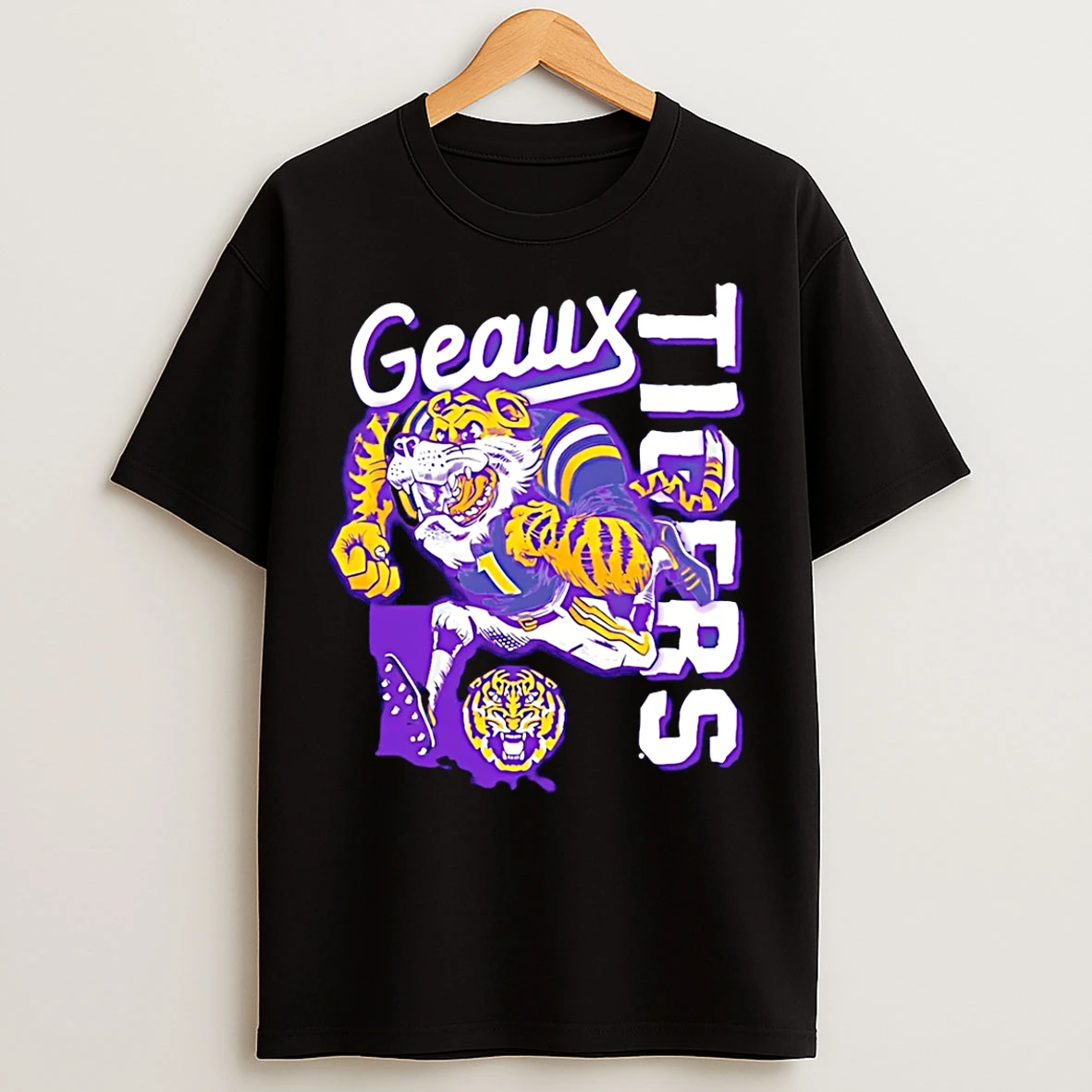 Classic Lsu Tigers Mascot Running 26 T Shirts