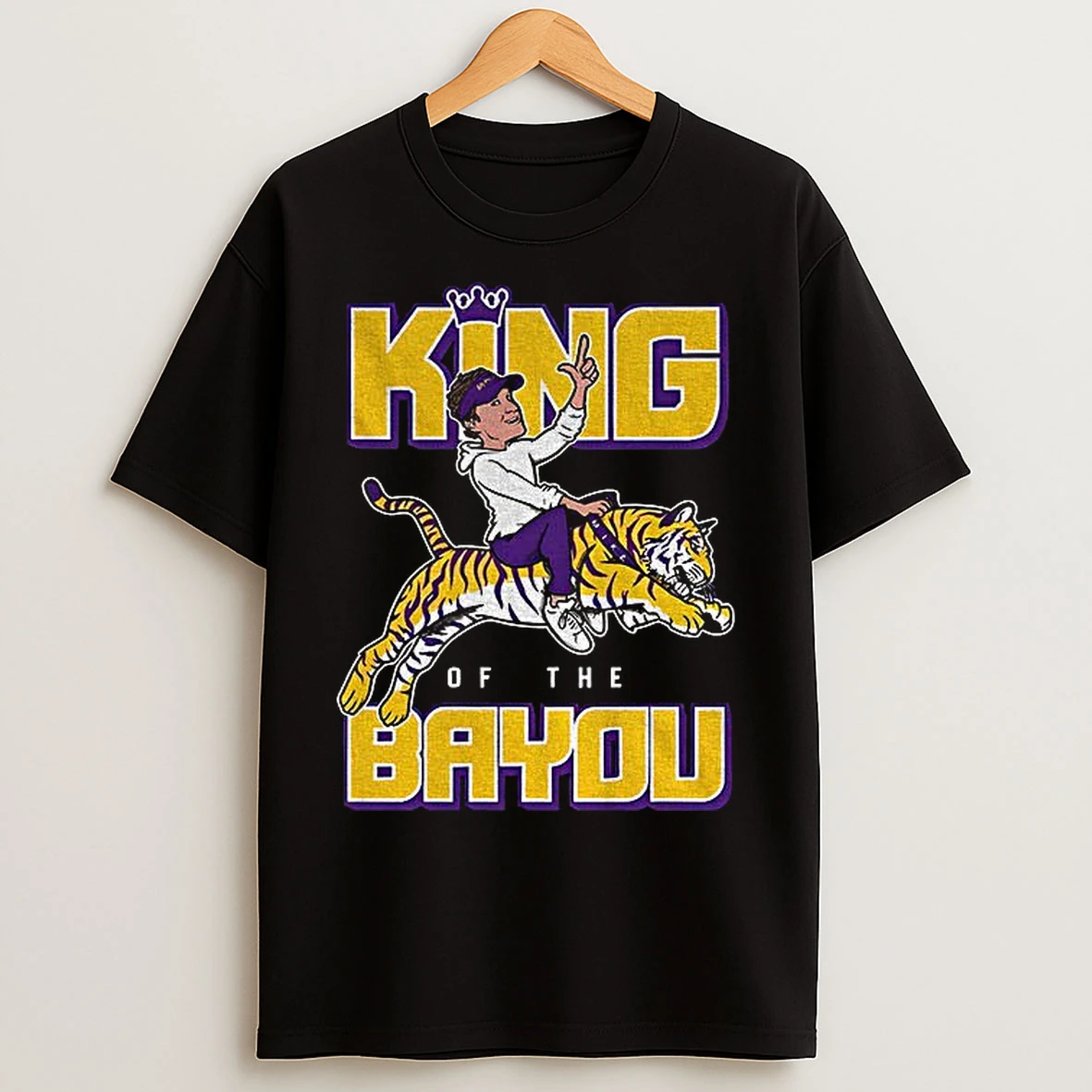 Classic Lsu Tigers Football King Of The Bayou Nfl 2025 T Shirts