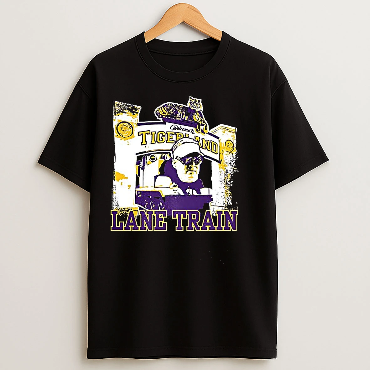 Classic Lsu Vs Ole Miss Welcome To Tigerland Lane Train T Shirts