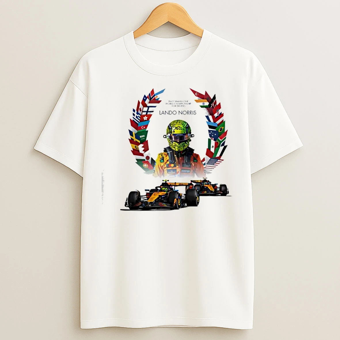 Classic Lando Norris F1 Champion 2025 T Shirts