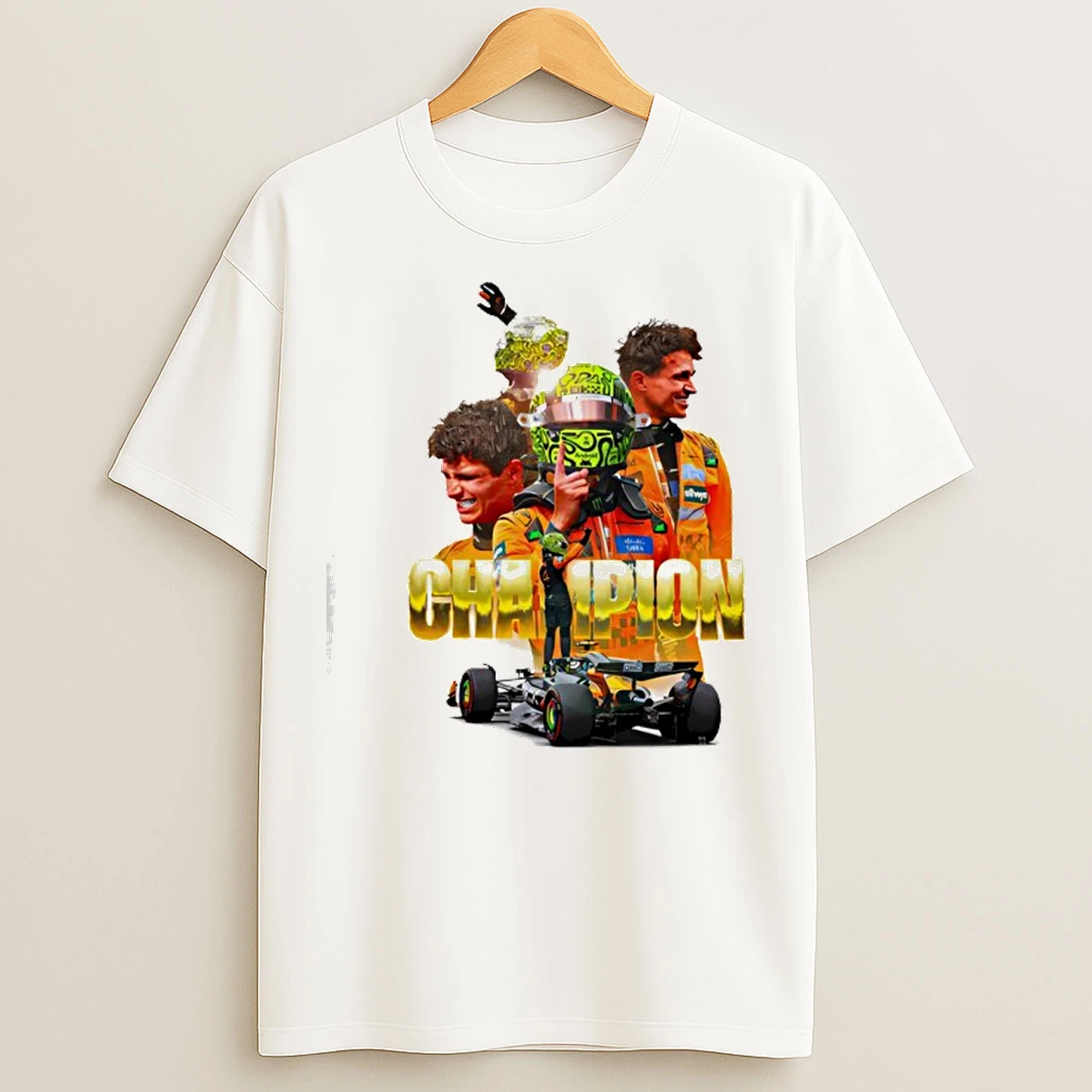 Classic Lando Norris F1 World Title 2025 T Shirts