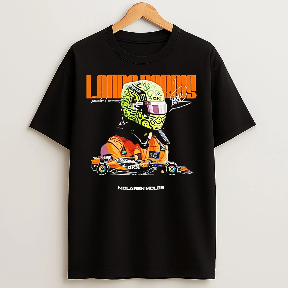 Classic Lando Norris Mclaren Mcl39 T Shirts
