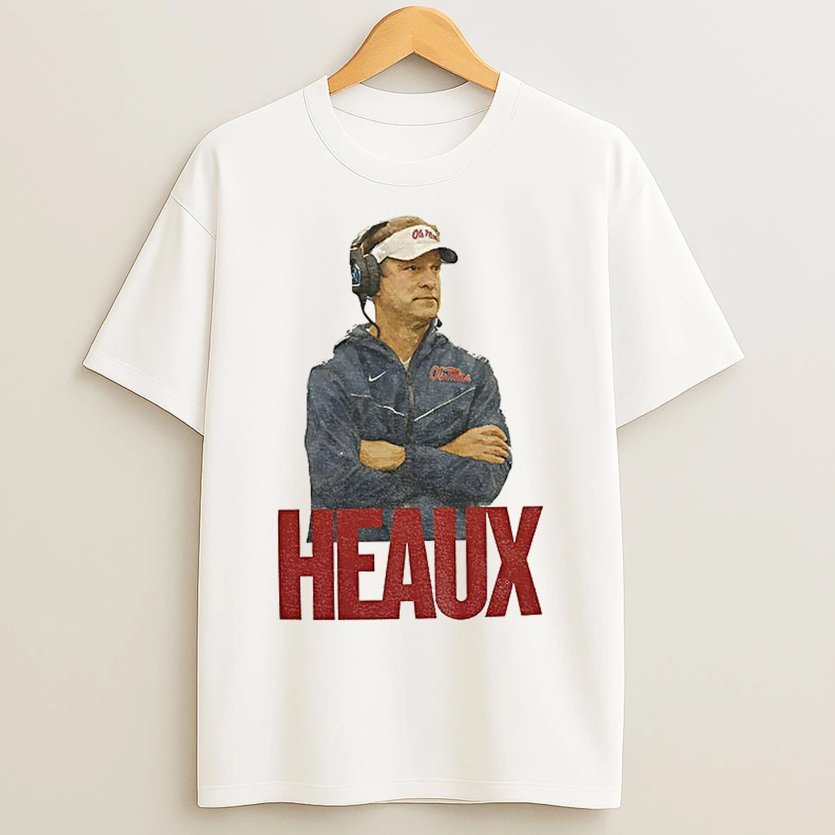 Classic Lane Kiffin Heaux Drawing Ole Miss Rebels Football 2025 T Shirts