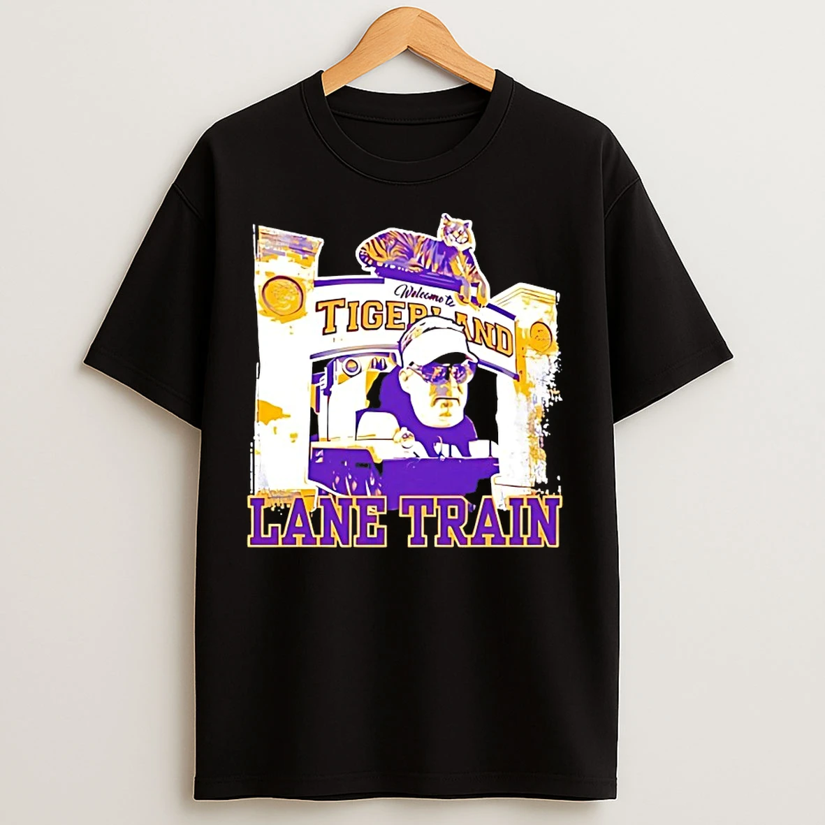 Classic Lane Kiffin Lane Train Welcome To Tigerland T Shirts