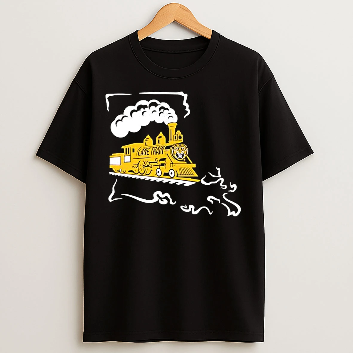 Classic Lane Train Louisiana State University Tigers Graphic T Shirts