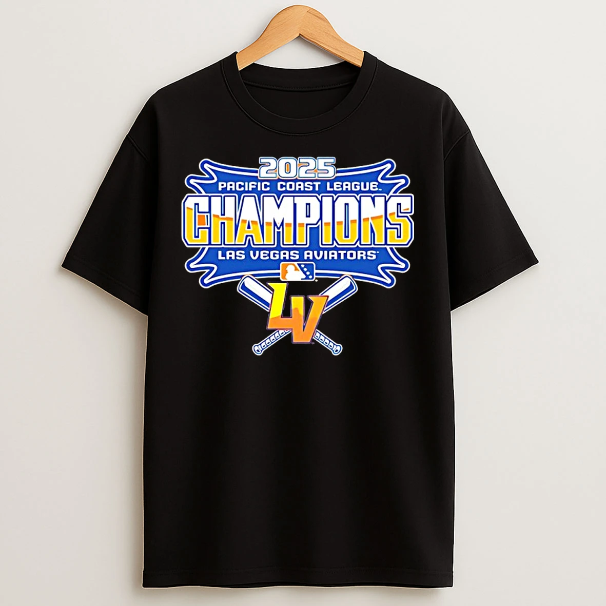 Classic Las Vegas Aviators 2025 Pacific Coast League Champions T Shirts