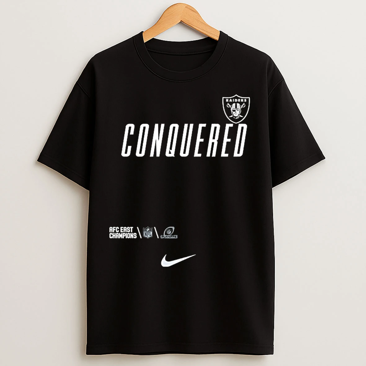 Classic Las Vegas Raiders Afc East Division Champions T Shirts