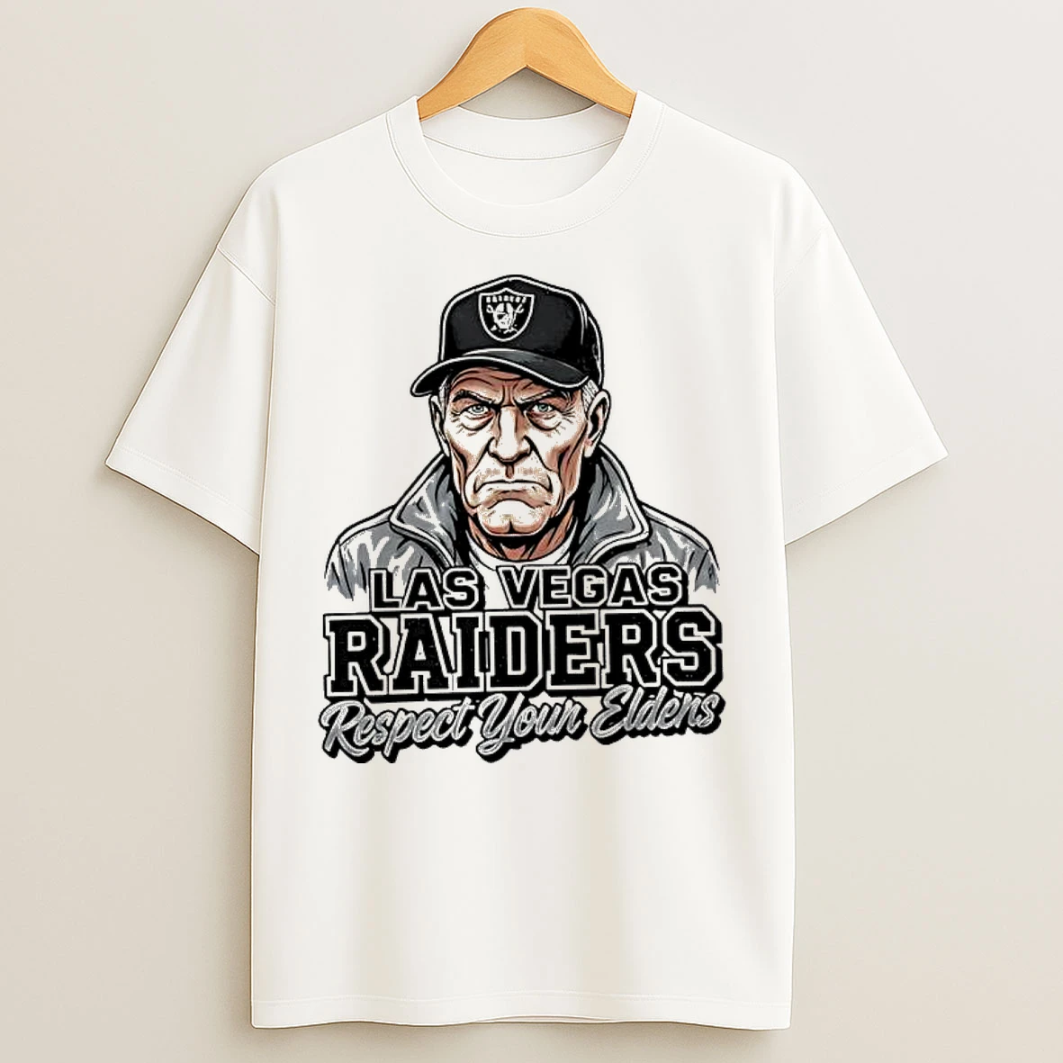 Classic Las Vegas Raiders Respect Your Elders T Shirts