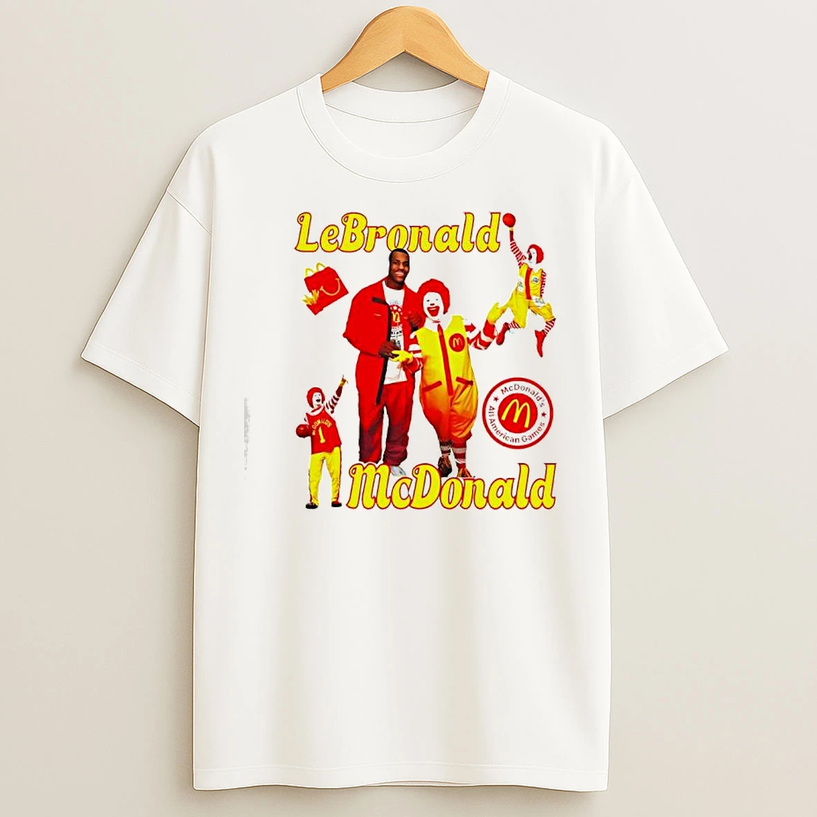 Classic Lebronald Fast Food Mcdonald T Shirts