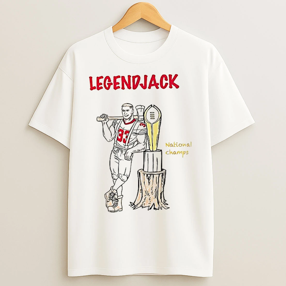 Classic Legend Jack Ohio State Buckeyes National Championship T Shirts