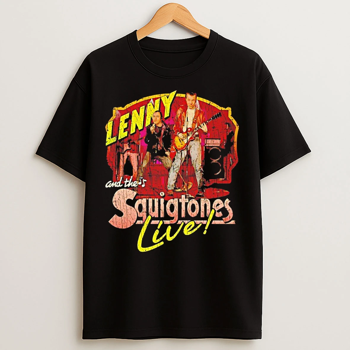Classic Lenny And The Squigtones Live Vintage T Shirts