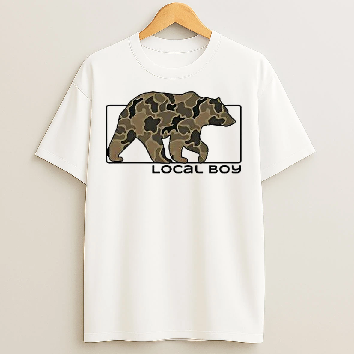 Classic Leopard Bear Cool Local Boy T Shirts