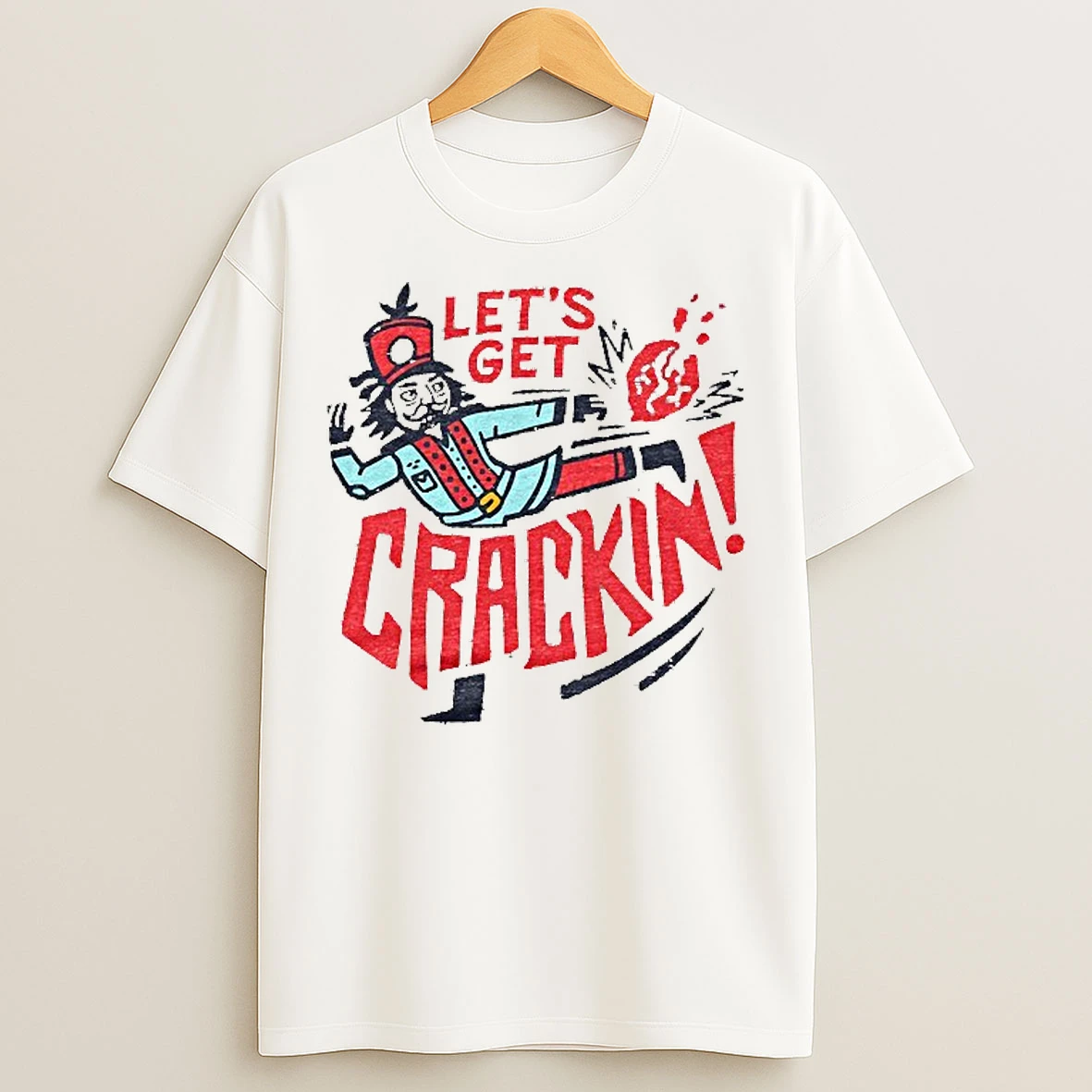 Classic Lets Get Crackin Nutcracker Christmas T Shirts