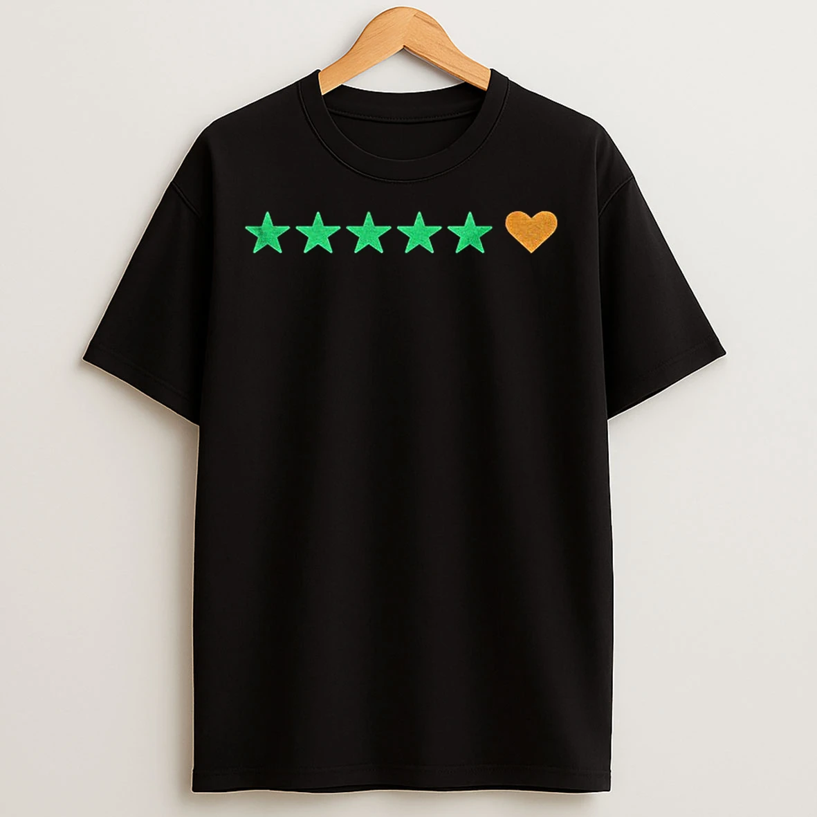 Classic Letterboxd 5 Stars Heart T Shirts