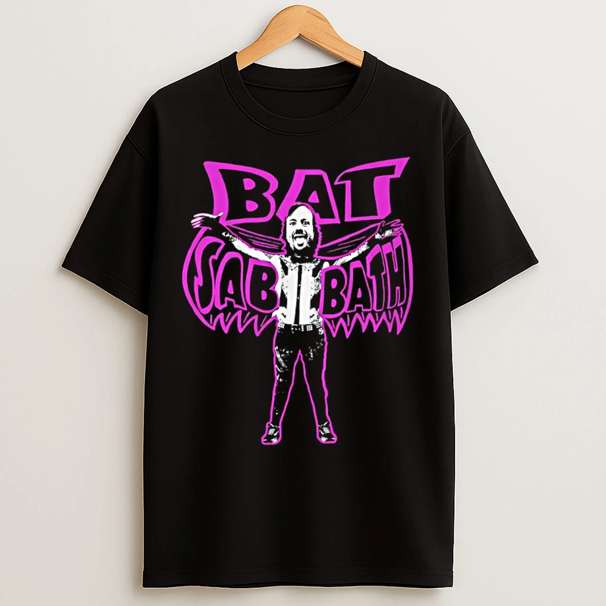 Classic Liam Osbourne Bat Sabbath T Shirts