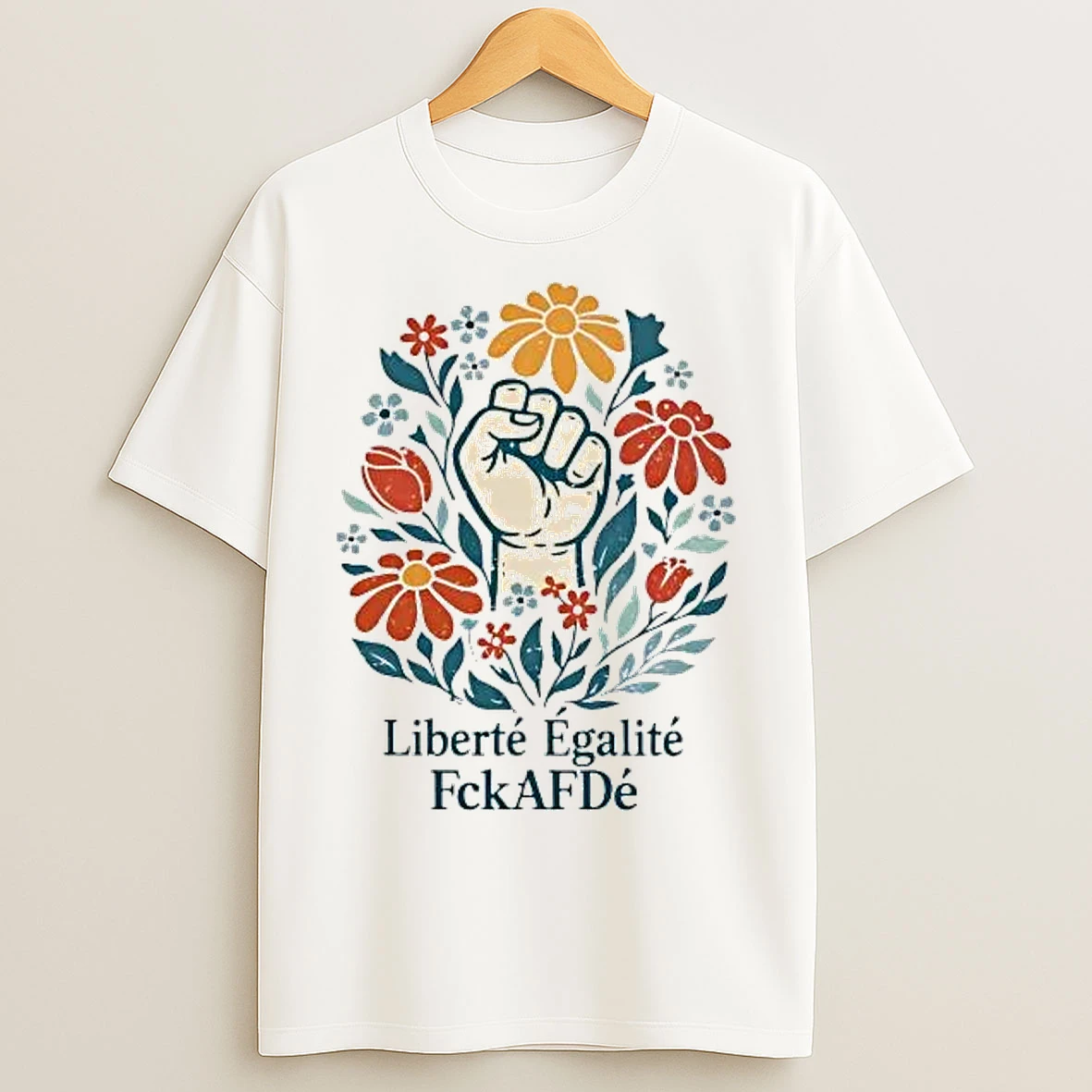 Classic Liberte Egalite Fckafde T Shirts