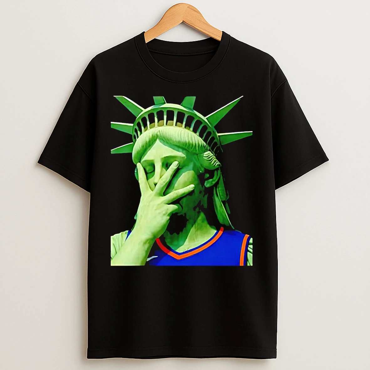 Classic Liberty And Brunson New York Knicks 2025 Nba Champions T Shirts