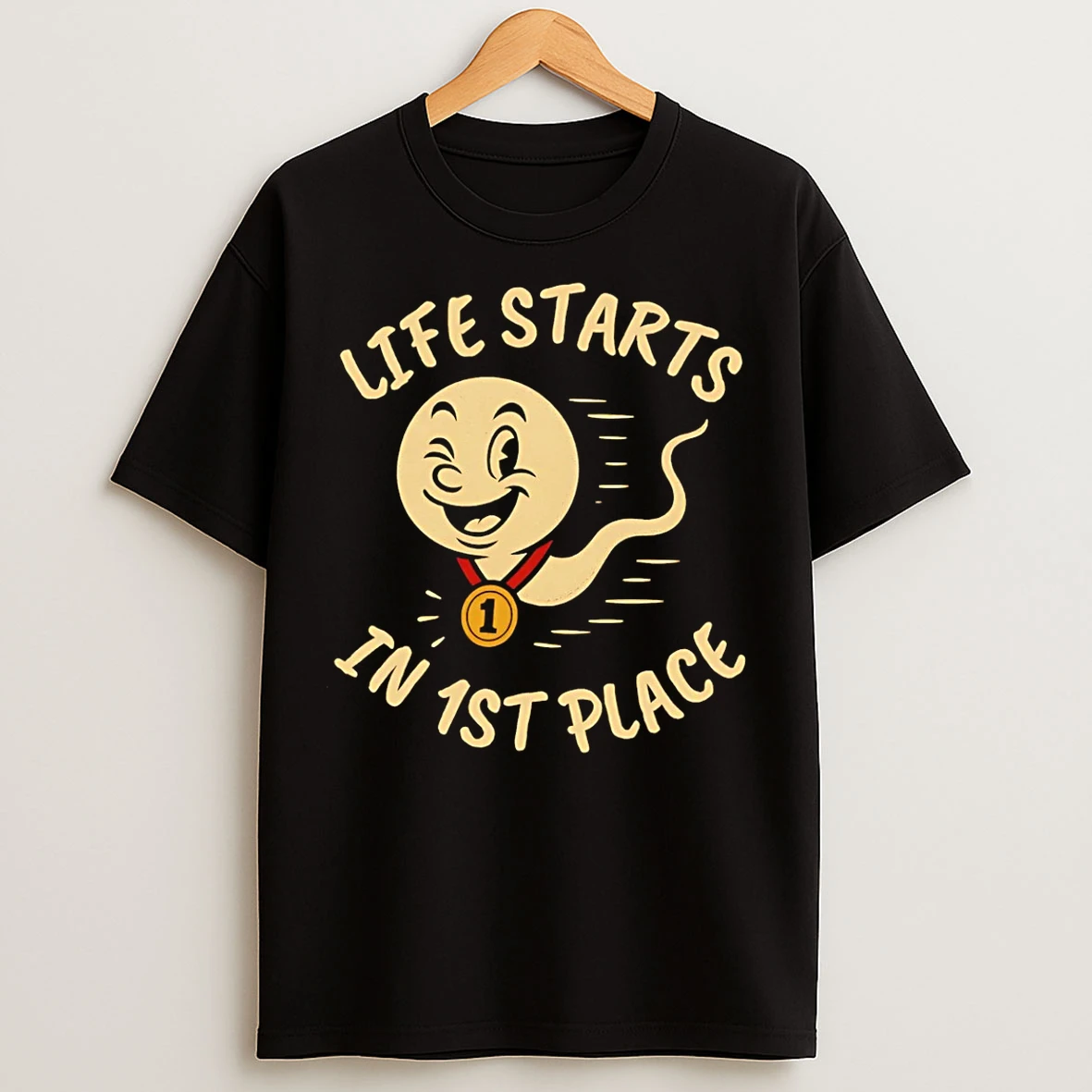 Classic Life Starts In 1st Place T Shirts