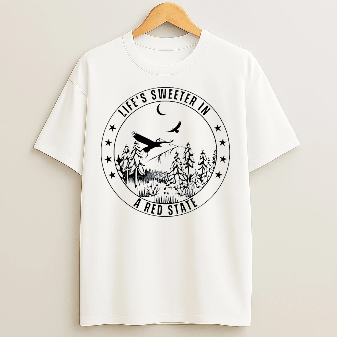Classic Lifes Sweeter In A Red State T Shirts
