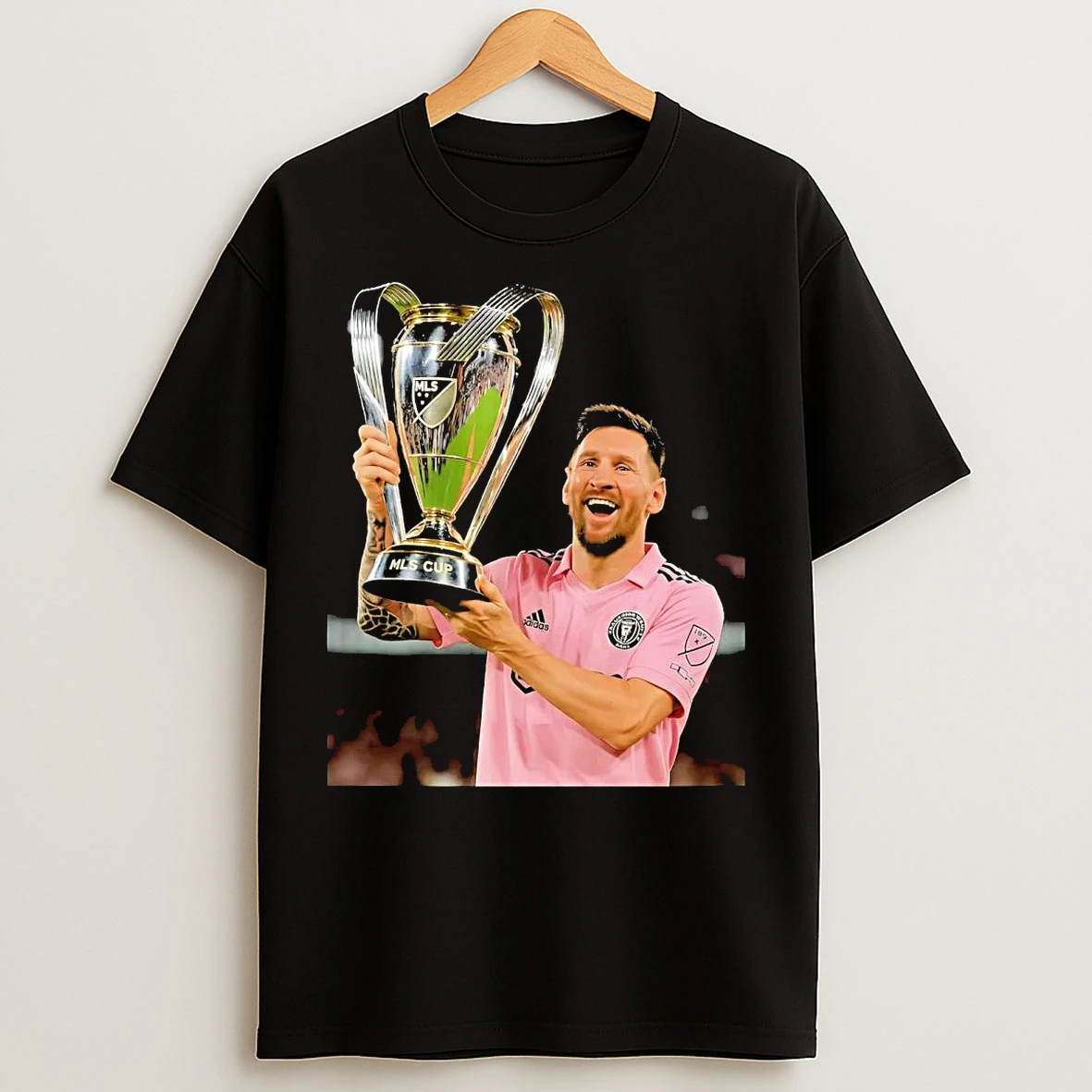 Classic Lionel Messi 2025 Mls Cup Champions T Shirts