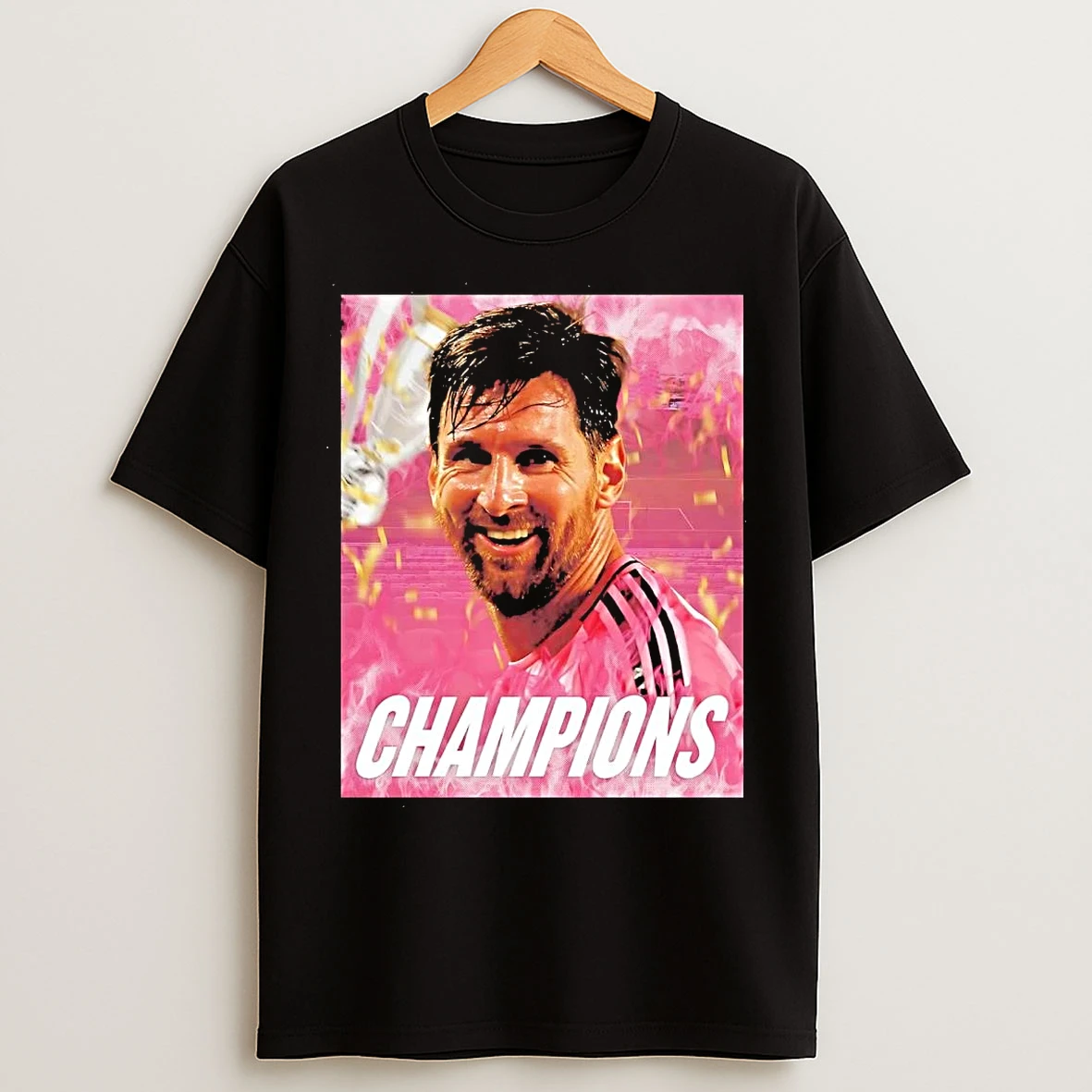 Classic Lionel Messi Mls Champions T Shirts