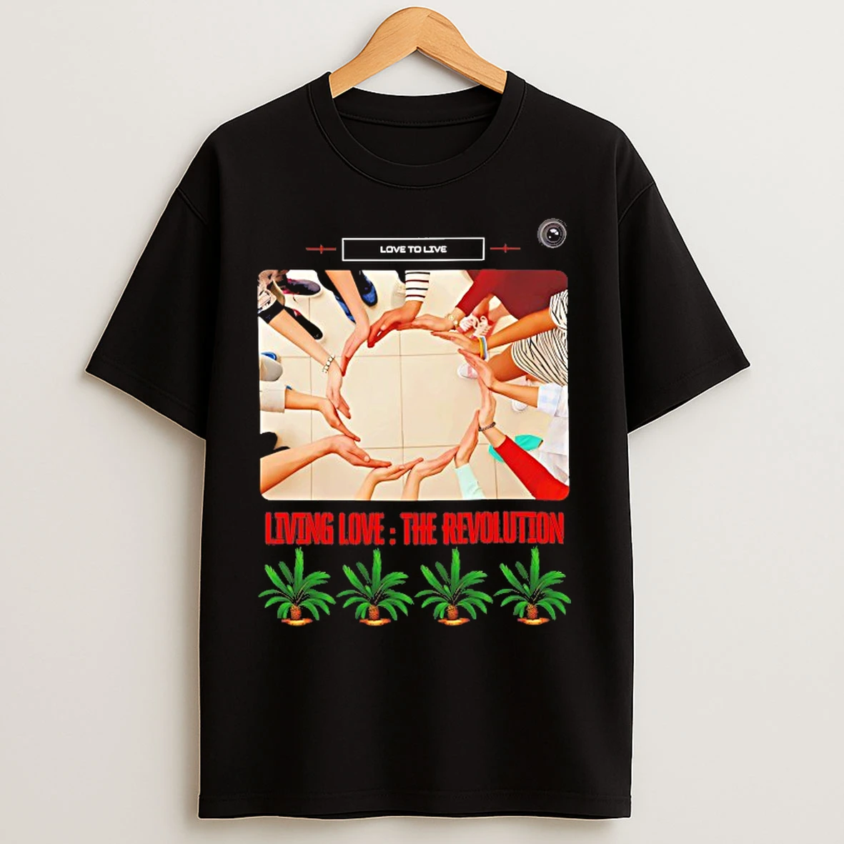 Classic Living Love The Revolution T Shirts