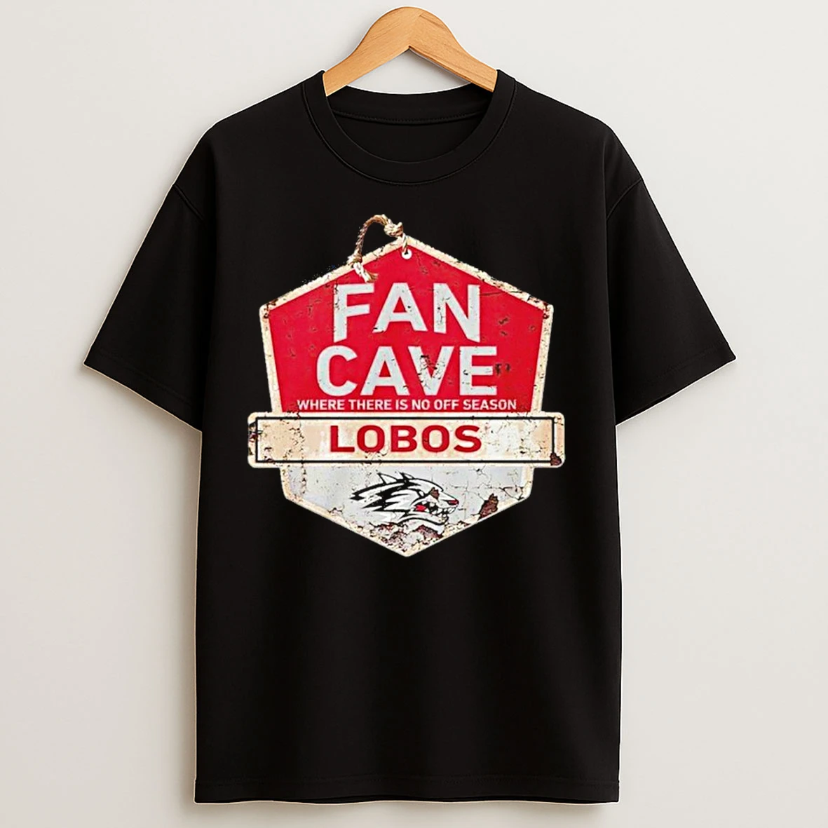 Classic Lobos Fan Cave Where There Is No Off Season T Shirts