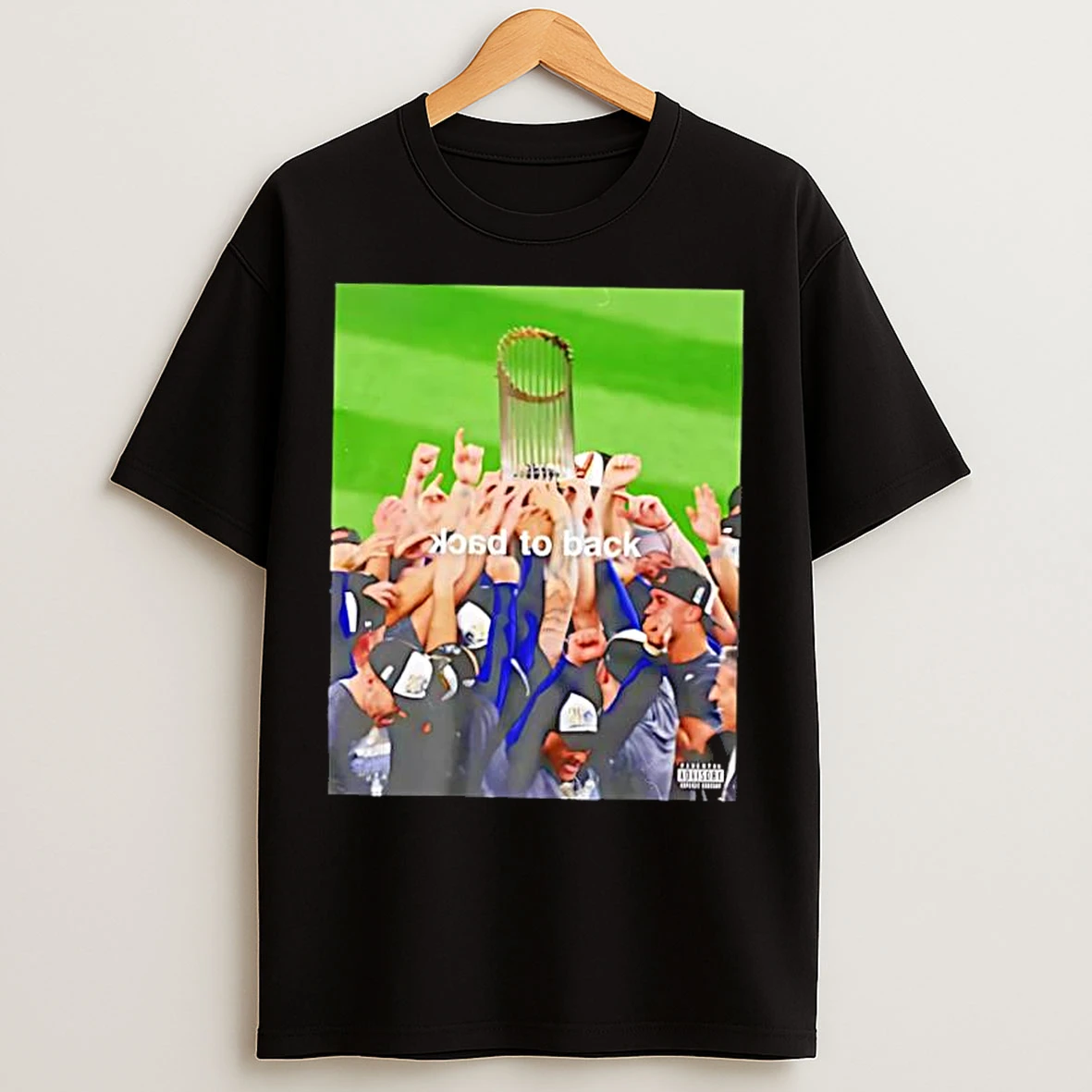 Classic Los Angeles Back To Back World Series Champs Picture T Shirts