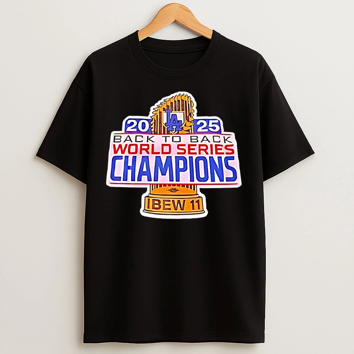 Classic Los Angeles Dodgers 2025 Back To Back World Series Champions T Shirts